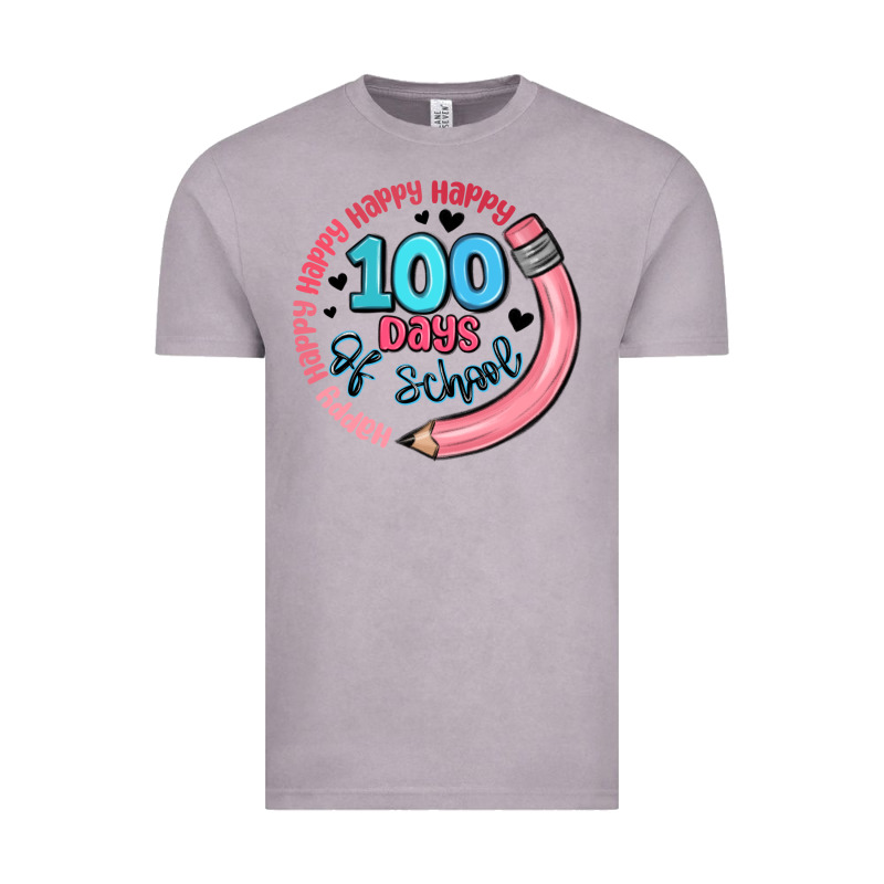 Happy 100 Days Of School Vintage Tee by MaliasSmallBusiness | Teevron