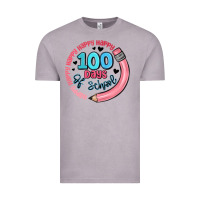Vintage Zinc happy 100 days of school Vintage Tee - MaliasSmallBusiness