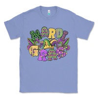 Colony Blue mardi gras Classic Tee - MaliasSmallBusiness