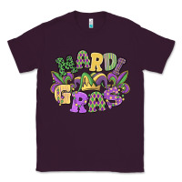Plum mardi gras Classic Tee - MaliasSmallBusiness
