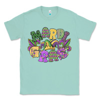 Seafoam mardi gras Classic Tee - MaliasSmallBusiness
