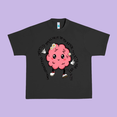 Brain Urban Heavy Tee Designed By Maliassmallbusiness