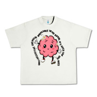 Pistachio brain Urban Heavy Tee - MaliasSmallBusiness