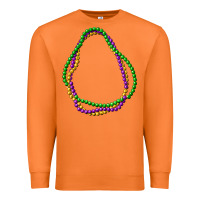 Carrot mardi gras beads Premium Sweatshirt - CowGirlArtShop