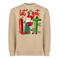 Mushroom let's get lit Heavyweight Sweatshirt - MaliasSmallBusiness