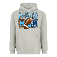Moon Dust Football mom blue team color Heavyweight Hoodie - HowdyJamesFarm