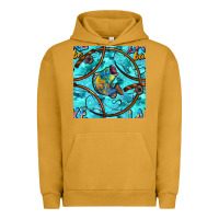 Pigment Peanut Butter Lake Babe And Fish With Camouflage Seamless Pattern Urban Hoodie - BundleAndBundleShop