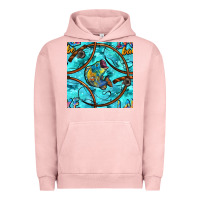Pigment Salmon Lake Babe And Fish With Camouflage Seamless Pattern Urban Hoodie - BundleAndBundleShop