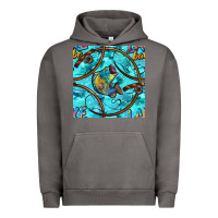Pigment Tornado Lake Babe And Fish With Camouflage Seamless Pattern Urban Hoodie - BundleAndBundleShop