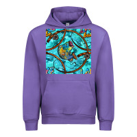 Tulip Lake Babe And Fish With Camouflage Seamless Pattern Urban Hoodie - BundleAndBundleShop