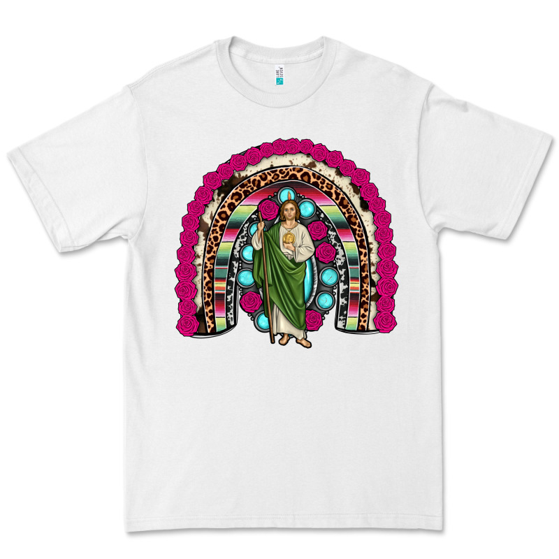 San Judas Rainbow Premium Tee by JahusDesignShop | Teevron