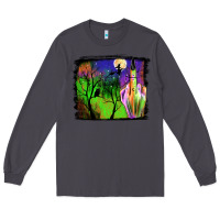 Smoke halloween background Long Sleeve Tee - JahusDesignShop