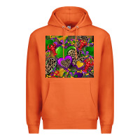 Carrot mardi gras hearts Premium Hoodie - CowGirlArtShop