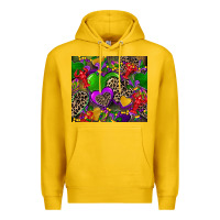 Mardi Gras Hearts Premium Hoodie | Teevron