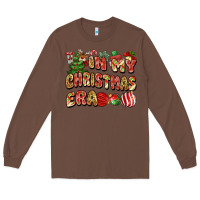 Chestnut in my christmas era Long Sleeve Tee - MaliasSmallBusiness