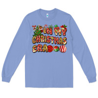 Colony Blue in my christmas era Long Sleeve Tee - MaliasSmallBusiness