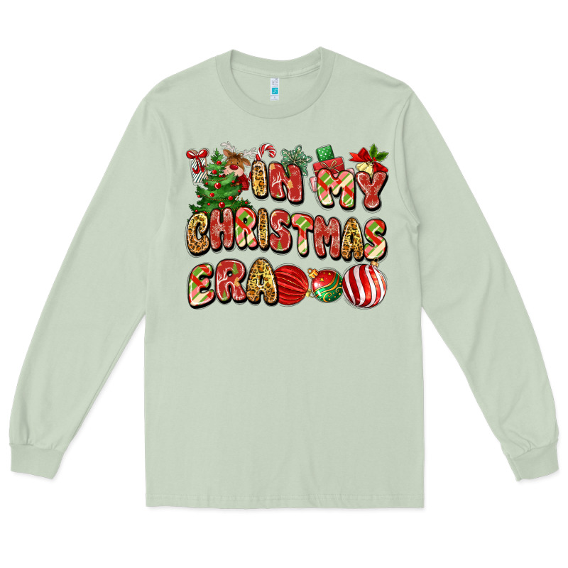 In My Christmas Era Long Sleeve Tee by MaliasSmallBusiness | Teevron
