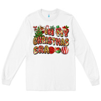 White in my christmas era Long Sleeve Tee - MaliasSmallBusiness