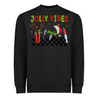 Black jolly vibes Heavyweight Sweatshirt - MaliasSmallBusiness