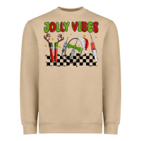 Mushroom jolly vibes Heavyweight Sweatshirt - MaliasSmallBusiness