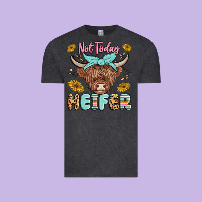 Heifer Vintage Tee Designed By Maliassmallbusiness