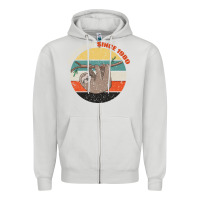 Dove Grey Born in 1980 Womens 1980 Zipper Hoodie - Bettercallsaul
