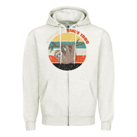 Oatmeal Heather Born in 1980 Womens 1980 Zipper Hoodie - Bettercallsaul