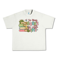 Pistachio so many books so little time Urban Heavy Tee - MaliasSmallBusiness
