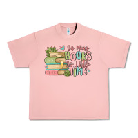 Salmon so many books so little time Urban Heavy Tee - MaliasSmallBusiness