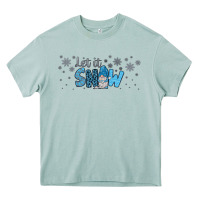 Arona winter let it snow Heavy Core Tee - JahusDesignShop