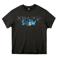Asphalt winter let it snow Heavy Core Tee - JahusDesignShop