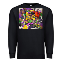 Black mardi gras gamer Premium Sweatshirt - CowGirlArtShop