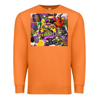 Carrot mardi gras gamer Premium Sweatshirt - CowGirlArtShop