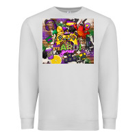 Dove Grey mardi gras gamer Premium Sweatshirt - CowGirlArtShop