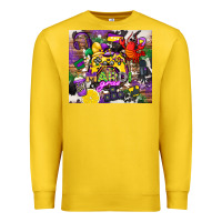 Lemon mardi gras gamer Premium Sweatshirt - CowGirlArtShop