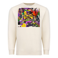 Sandshell mardi gras gamer Premium Sweatshirt - CowGirlArtShop