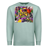 Seafoam mardi gras gamer Premium Sweatshirt - CowGirlArtShop