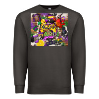 Smoke mardi gras gamer Premium Sweatshirt - CowGirlArtShop