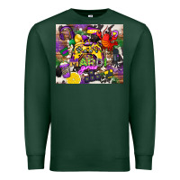 Sports Green mardi gras gamer Premium Sweatshirt - CowGirlArtShop