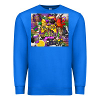 True Royal mardi gras gamer Premium Sweatshirt - CowGirlArtShop