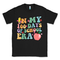 Black in my 100 days of school era Classic Tee - MaliasSmallBusiness