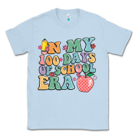 Dusty Blue in my 100 days of school era Classic Tee - MaliasSmallBusiness