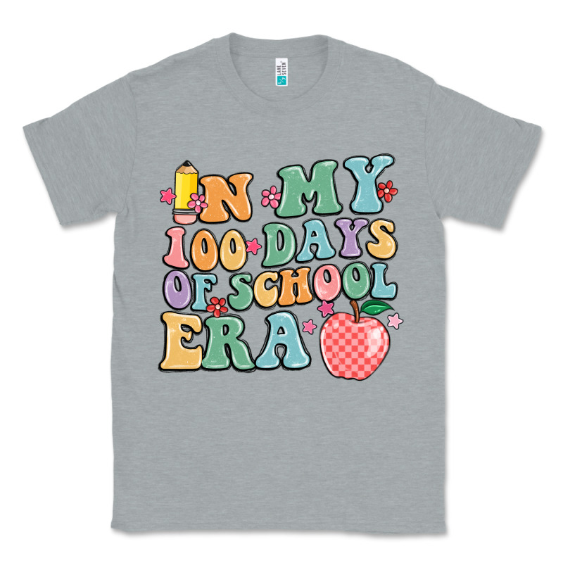 In My 100 Days Of School Era Classic Tee by MaliasSmallBusiness | Teevron