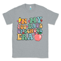 Heather Grey in my 100 days of school era Classic Tee - MaliasSmallBusiness