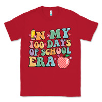 Red in my 100 days of school era Classic Tee - MaliasSmallBusiness