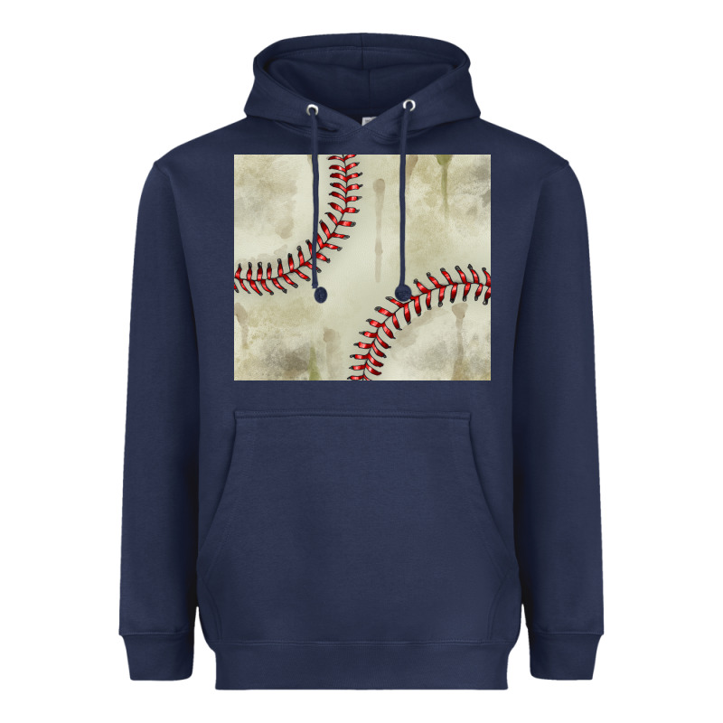 Dirty Baseball Pattern Heavyweight Hoodie by TumblerDesignByShophia | Teevron