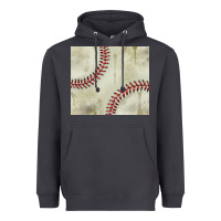 Smoke dirty baseball pattern Heavyweight Hoodie - TumblerDesignByShophia