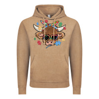 Vintage Coffee autism awareness cow Vintage Hoodie - MaliasSmallBusiness