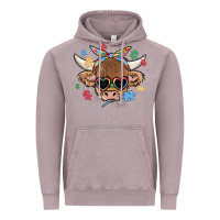 Vintage Zinc autism awareness cow Vintage Hoodie - MaliasSmallBusiness