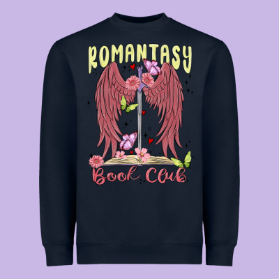 Romantasy Book Club Heavyweight Sweatshirt Designed By Maliassmallbusiness